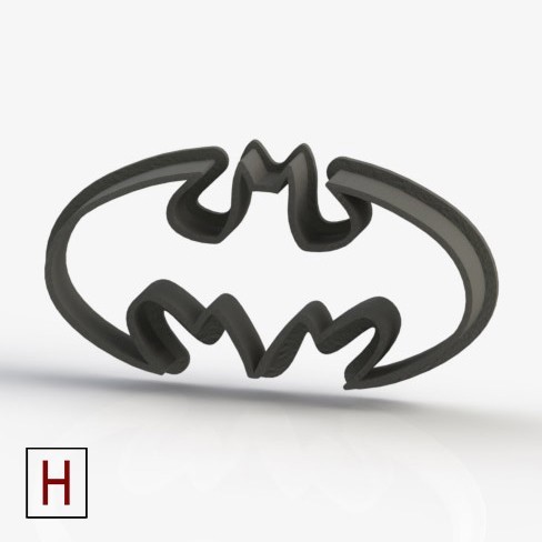 STL file Cookies cutter - Batman 🍪・3D print design to download・Cults